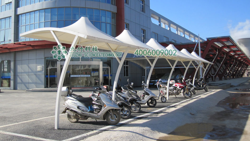 懸挑冒頂自行車(chē)棚 懸挑冒頂自行車(chē)棚